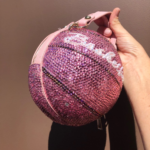 Bling'd Out Basketball Purse - Picture 3 of 8